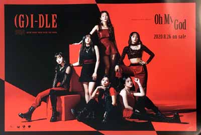 (G)I-DLE/Oh my god [오피셜 포스터]