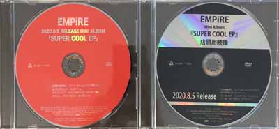 EMPiRE/SUPER COOL EP [프로모션CD+DVD세트/개봉]