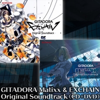 GITADORA Matixx &amp; EXCHAIN Original Soundtrack (CD+DVD) [코나미 통신한정판매]