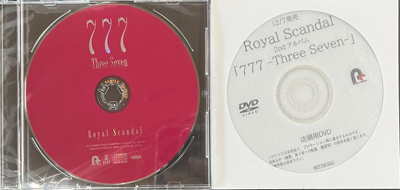 Royal Scandal/777 -Three Seven- [프로모션CD+DVD세트/1회개봉]