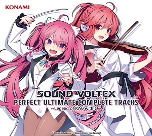 SOUND VOLTEX PERFECT ULTIMATE COMPLETE TRACKS ～Legend of KAC with Ω～(CD) [코나미 스타일 주문제품]