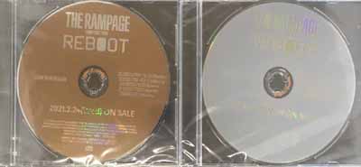 THE RAMPAGE from EXILE TRIBE/REBOOT [프로모션CD+DVD세트/개봉]
