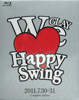 GLAY/HAPPY SWING 15th Anniversary SPECIAL LIVE ~We Love Happy Swing~in MAKUHARI-Complete Edition LIVE Blu-ray [통신한정판매]